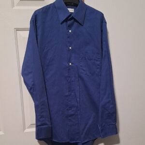 Men's Blue Dress Shirt